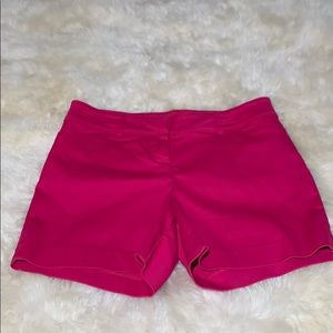Sz 8 The Limited Hot Pink Dress Short
